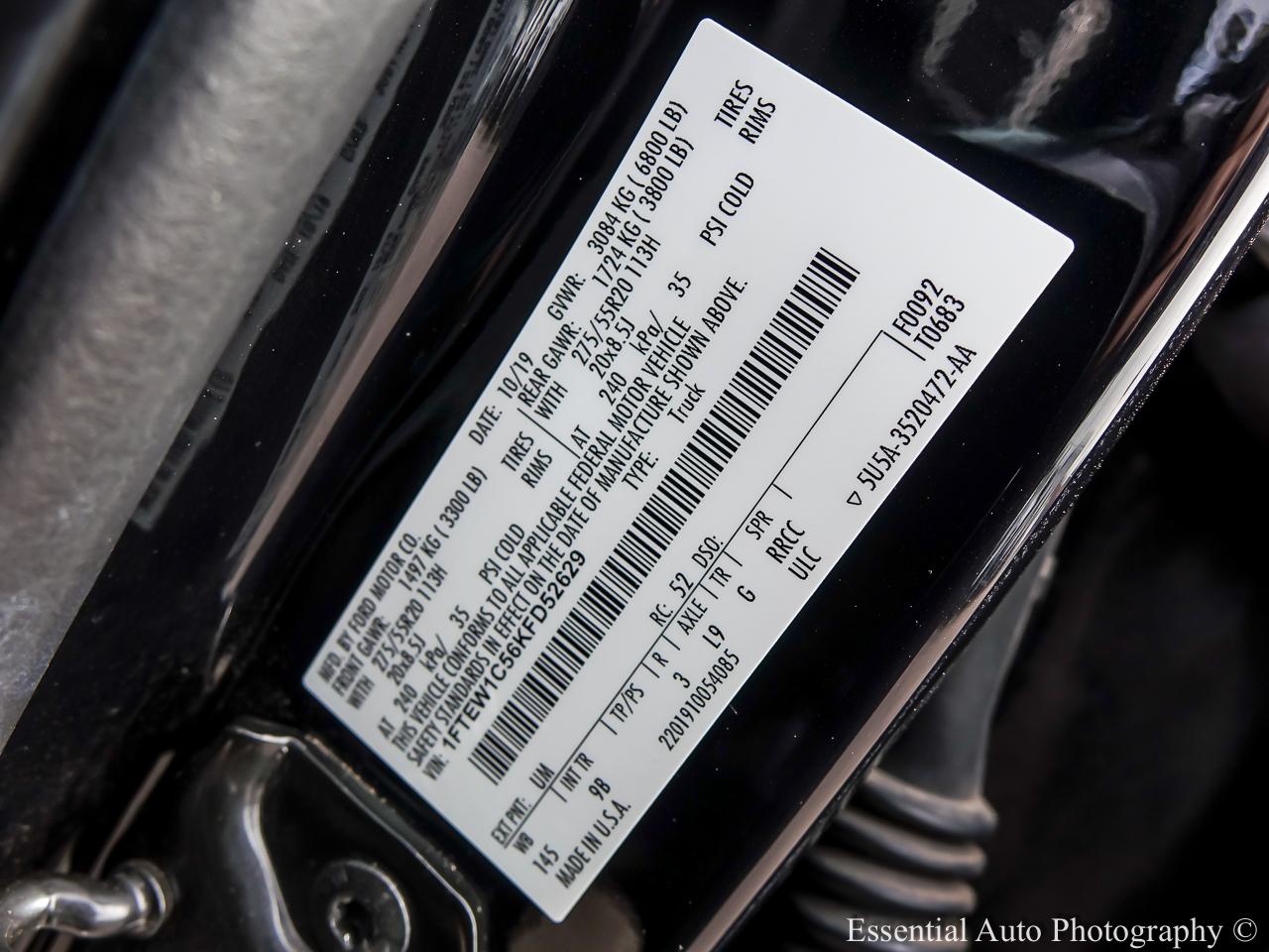 Ford F150 Platinum Supercrew 2WD 145 2019