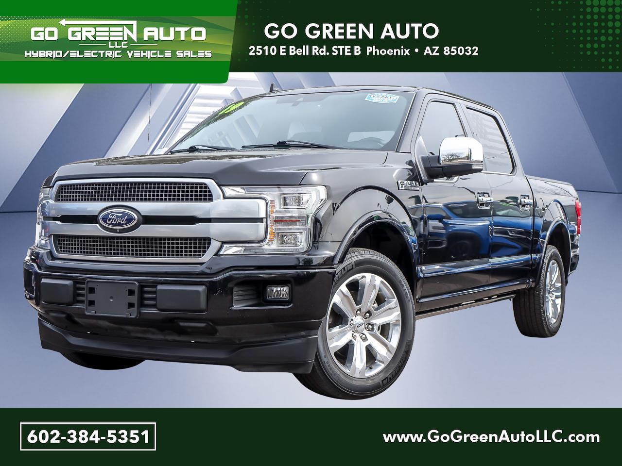 2019 Ford F150 Platinum Supercrew 2WD 145