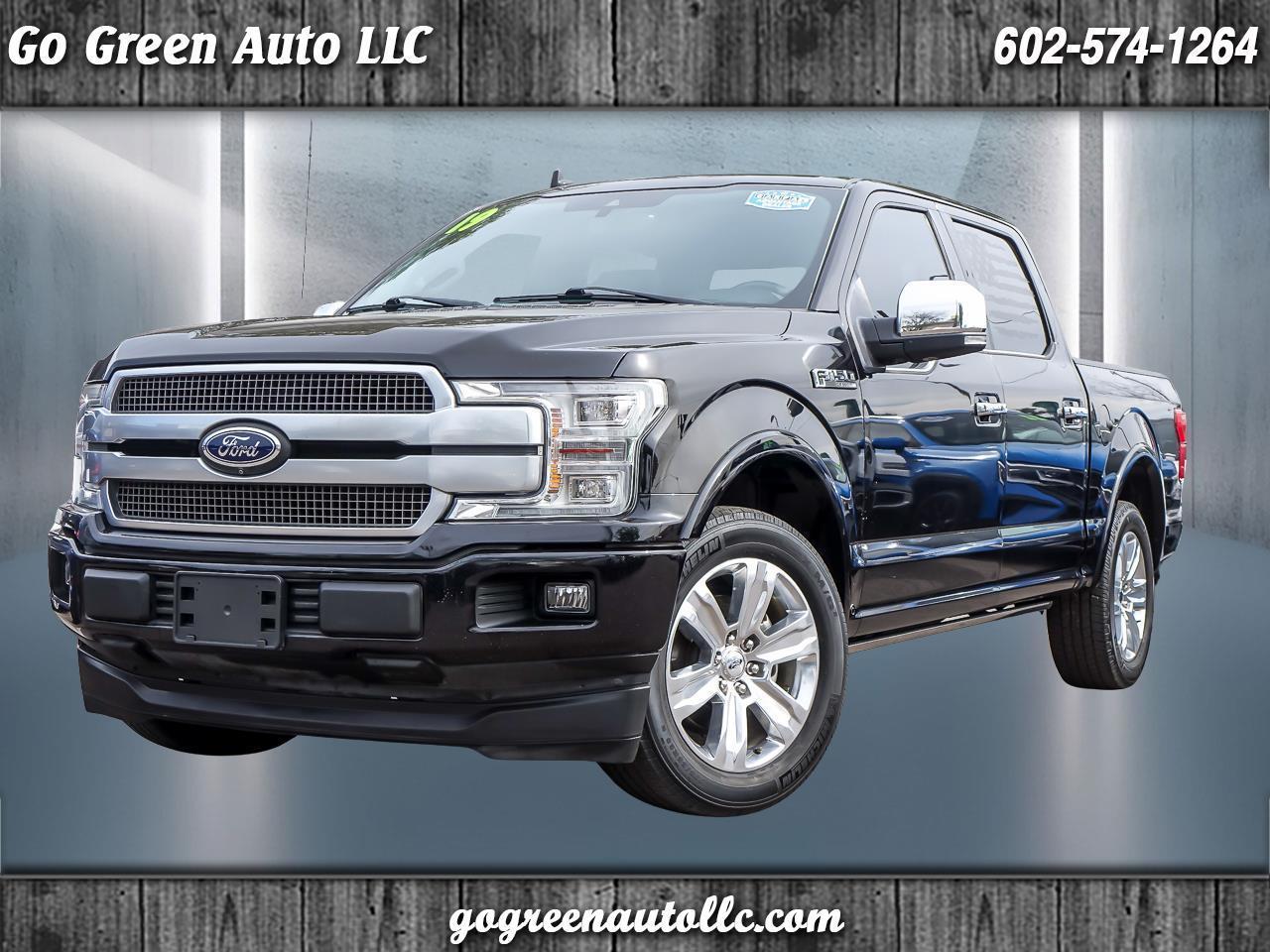 2019 Ford F150 Platinum Supercrew 2WD 145