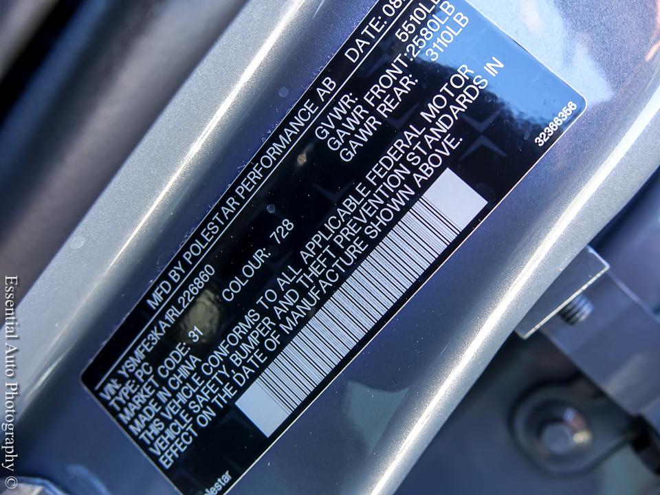 2024 Polestar Polestar 2 Base 5D Hatchback RWD - Gray exterior view 20