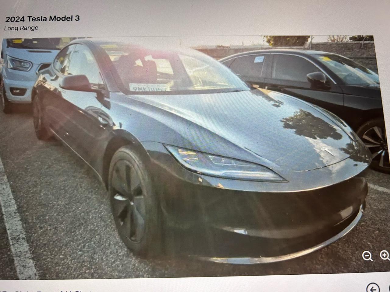 Tesla Model 3 Long Range 4D Sedan RWD 2024