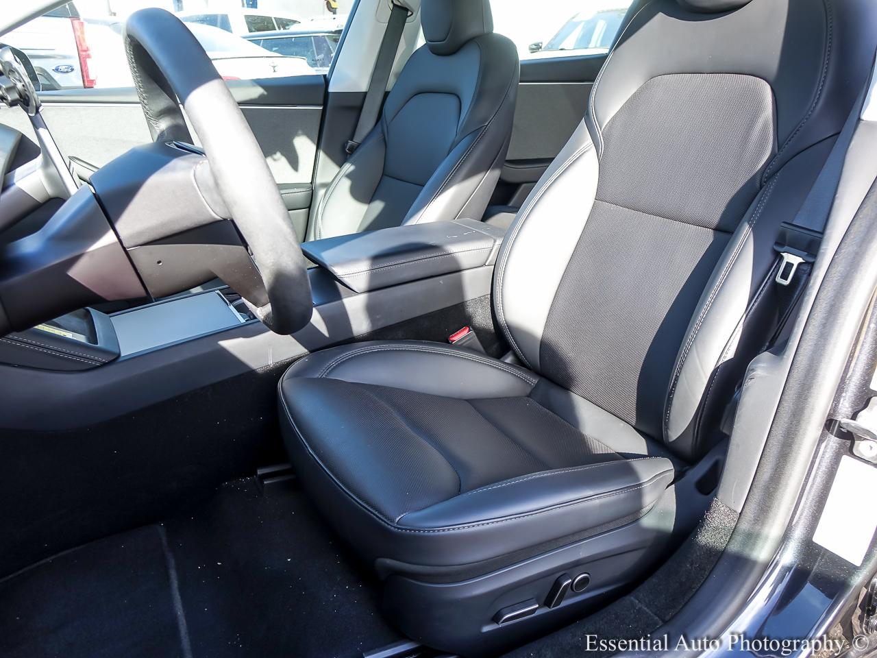 2024 Tesla Model 3 Long Range 4D Sedan RWD - Charcoal exterior view 8