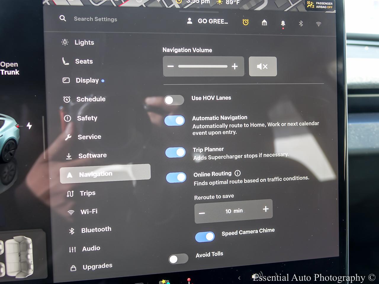 2024 Tesla Model 3 Long Range 4D Sedan RWD - Charcoal exterior view 20