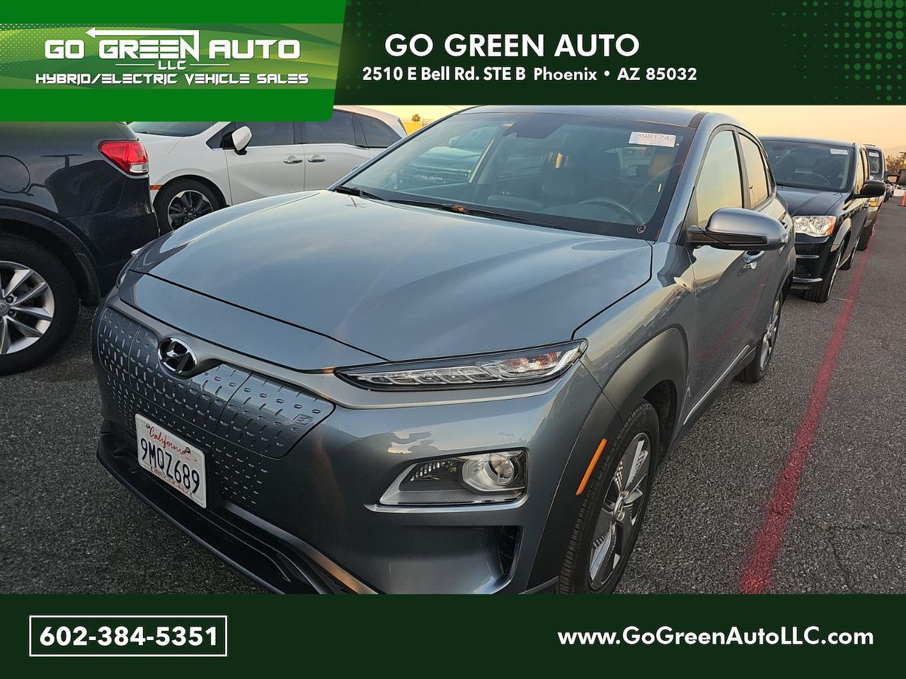 Hyundai Kona EV Limited 4D SUV FWD 2021