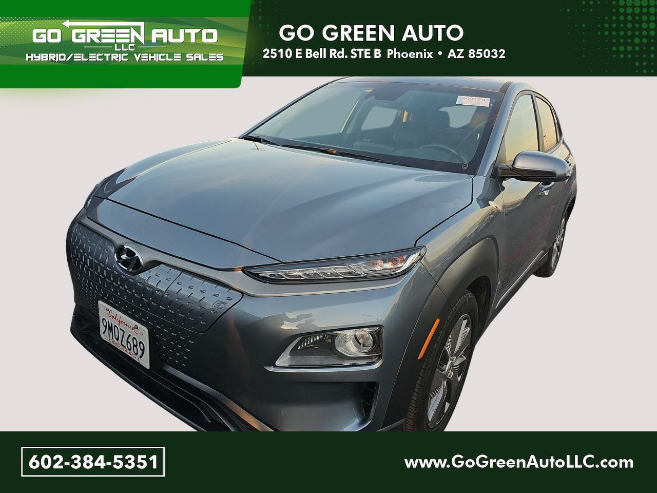 2021 Hyundai Kona EV Limited 4D SUV FWD