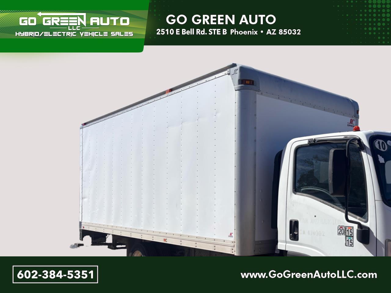 2010 Isuzu NQR DSL REG AT 200" WB WHITE CAB IBT AIR PWL