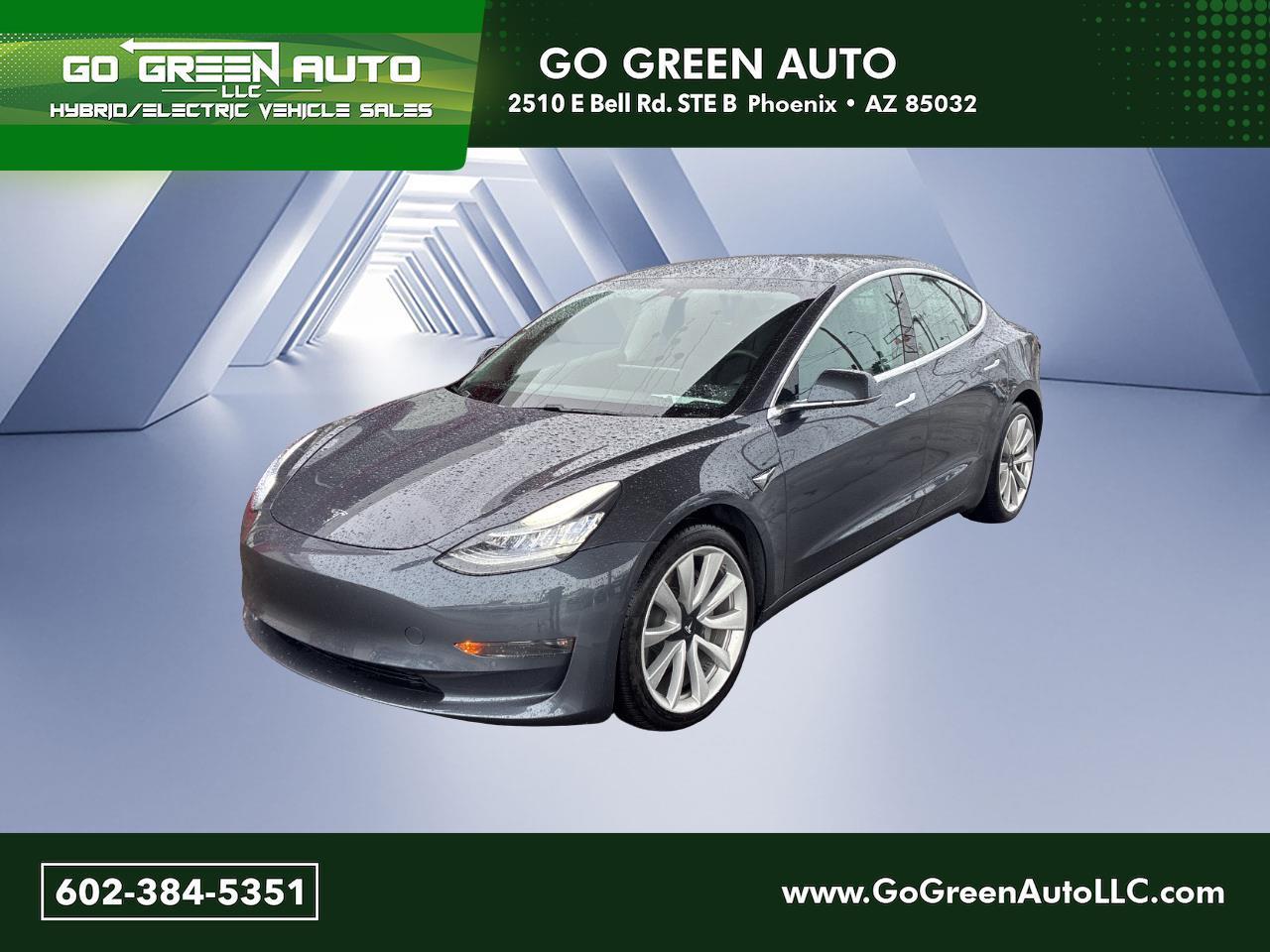 Tesla Model 3 Long Range 4D Sedan RWD 2018