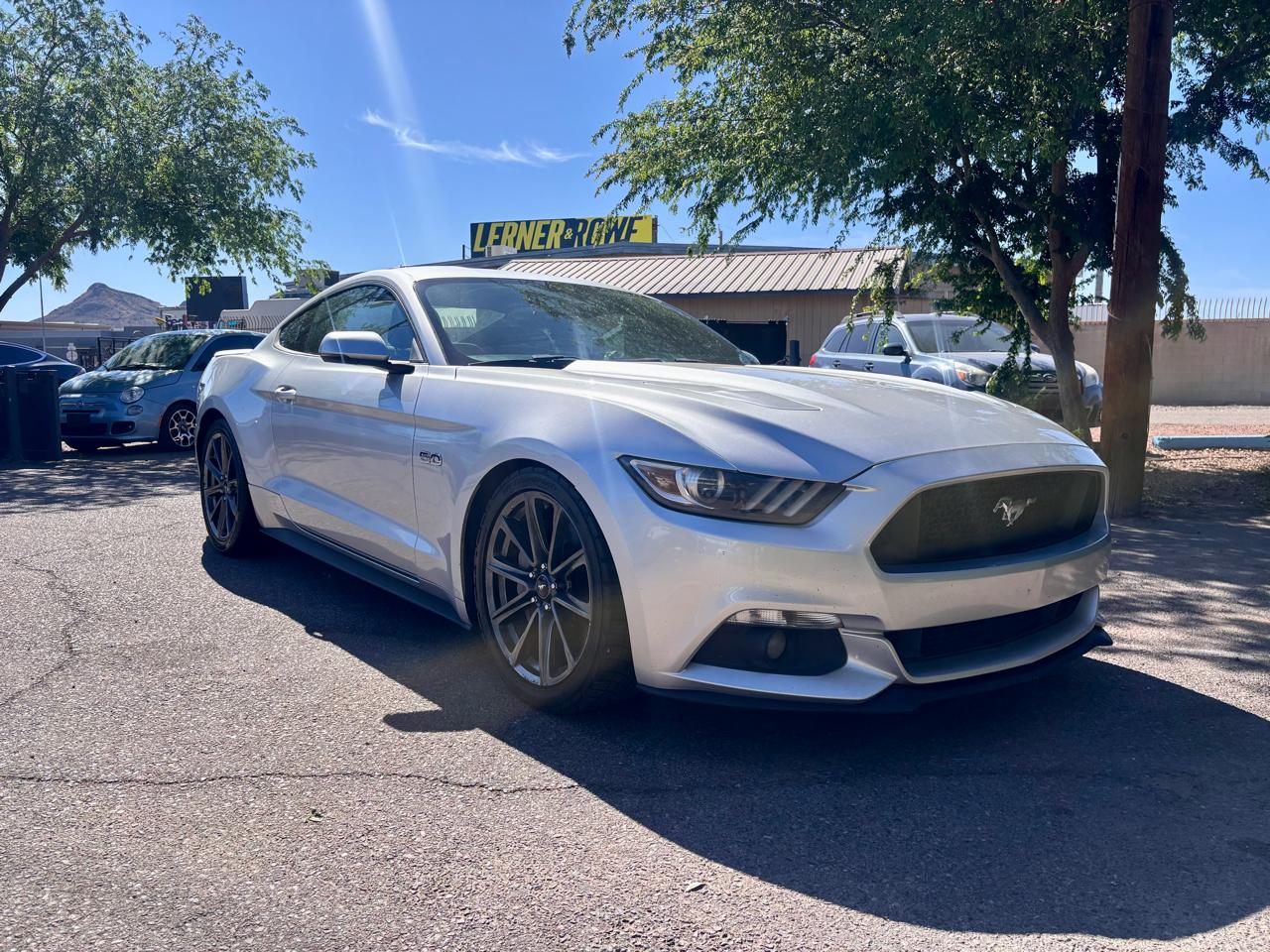 2015 Ford Mustang GT 2D Coupe - Silver exterior view 2