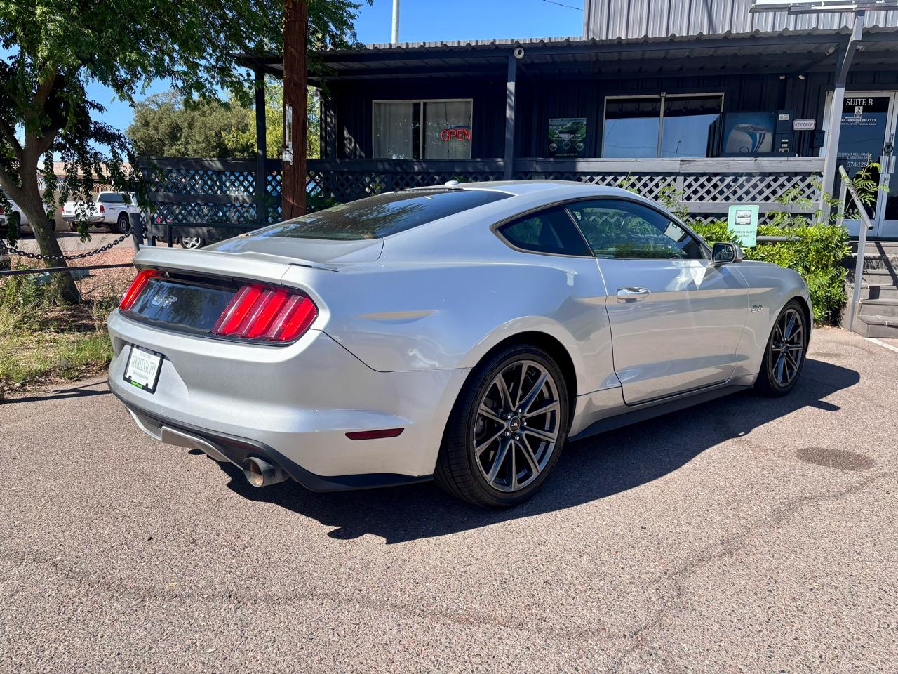 2015 Ford Mustang GT 2D Coupe - Silver exterior view 3