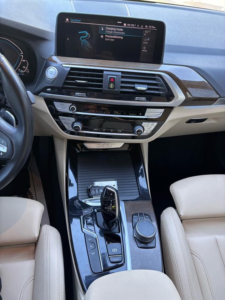 2020 BMW X3 XDrive30e 4D SAV - Blue exterior view 9