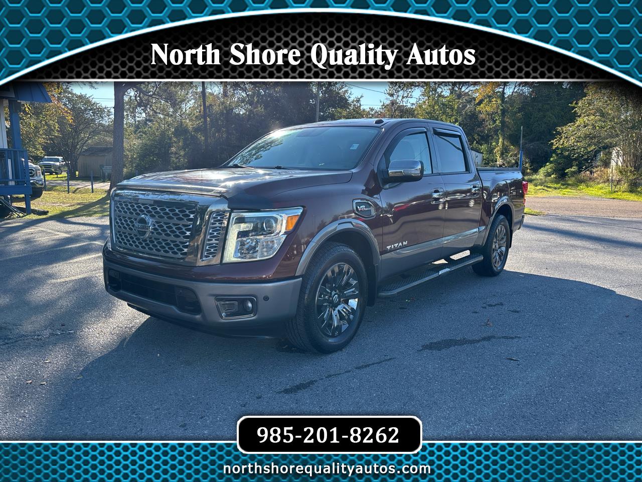 2017 Nissan Titan Platinum Reserve Crew Cab 2WD