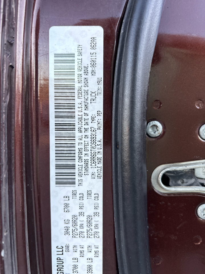 RAM 1500 SLT Quad Cab 2WD 2013