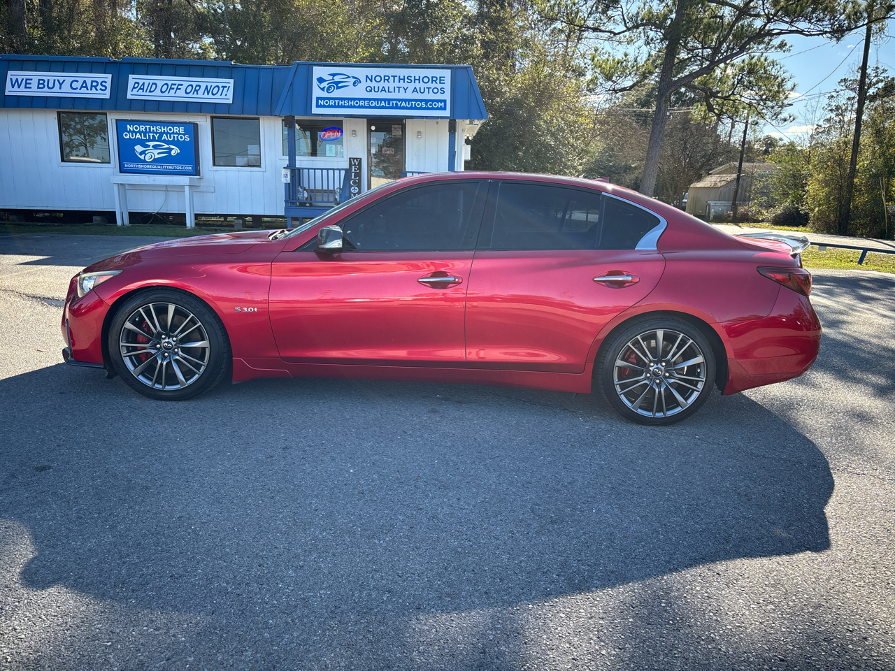 Infiniti Q50 Red Sport 400 2018