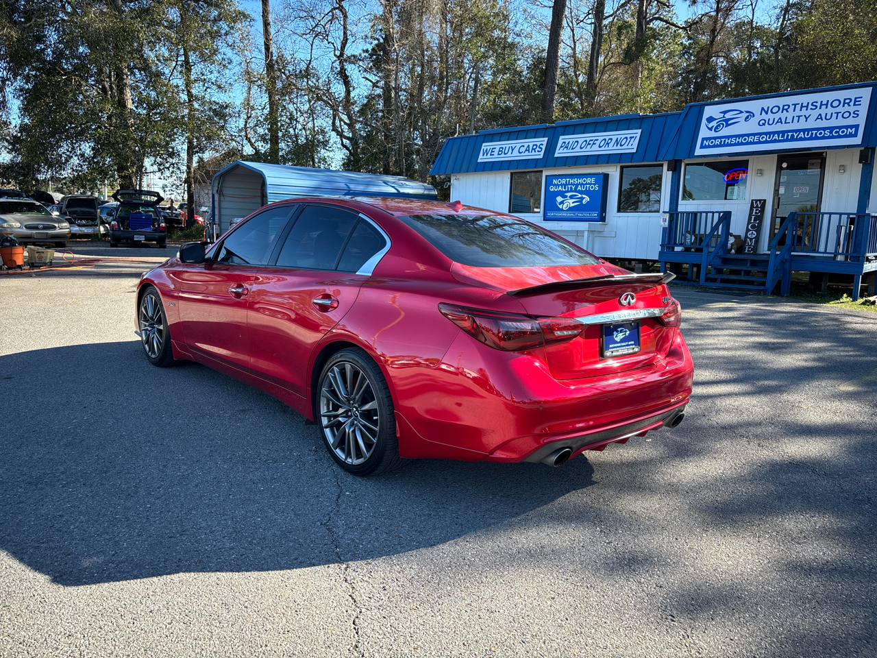 Infiniti Q50 Red Sport 400 2018