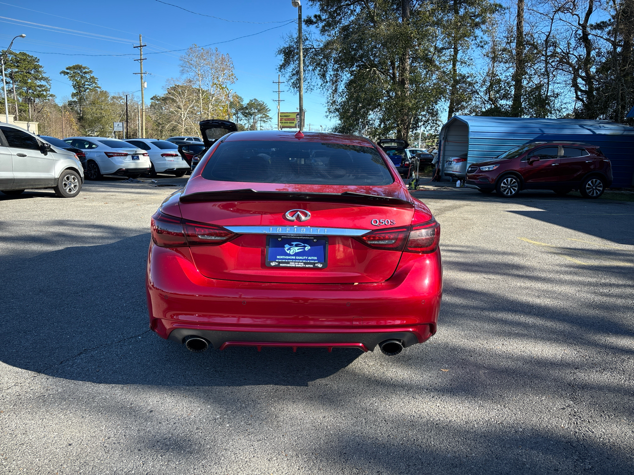 Infiniti Q50 Red Sport 400 2018