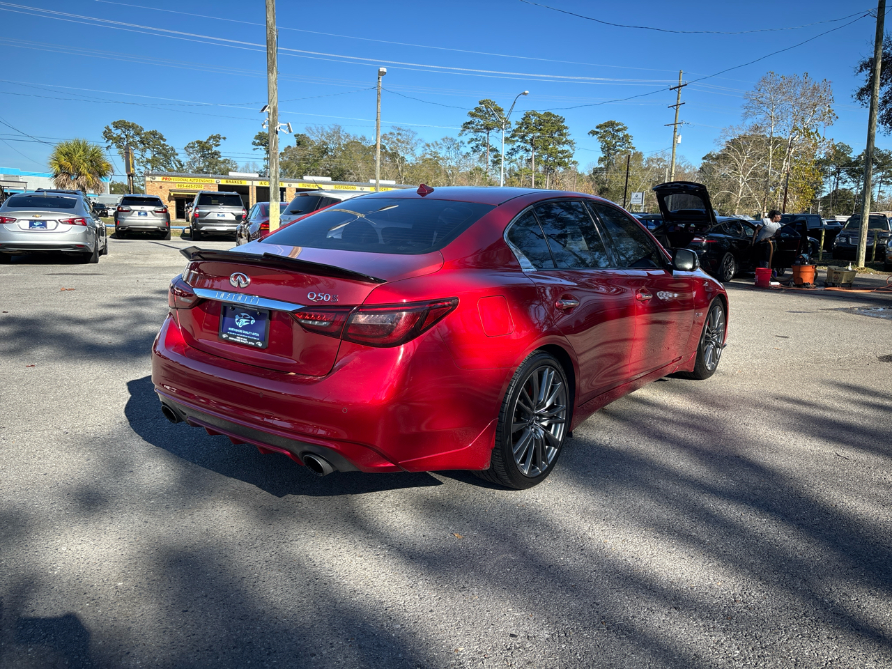 Infiniti Q50 Red Sport 400 2018