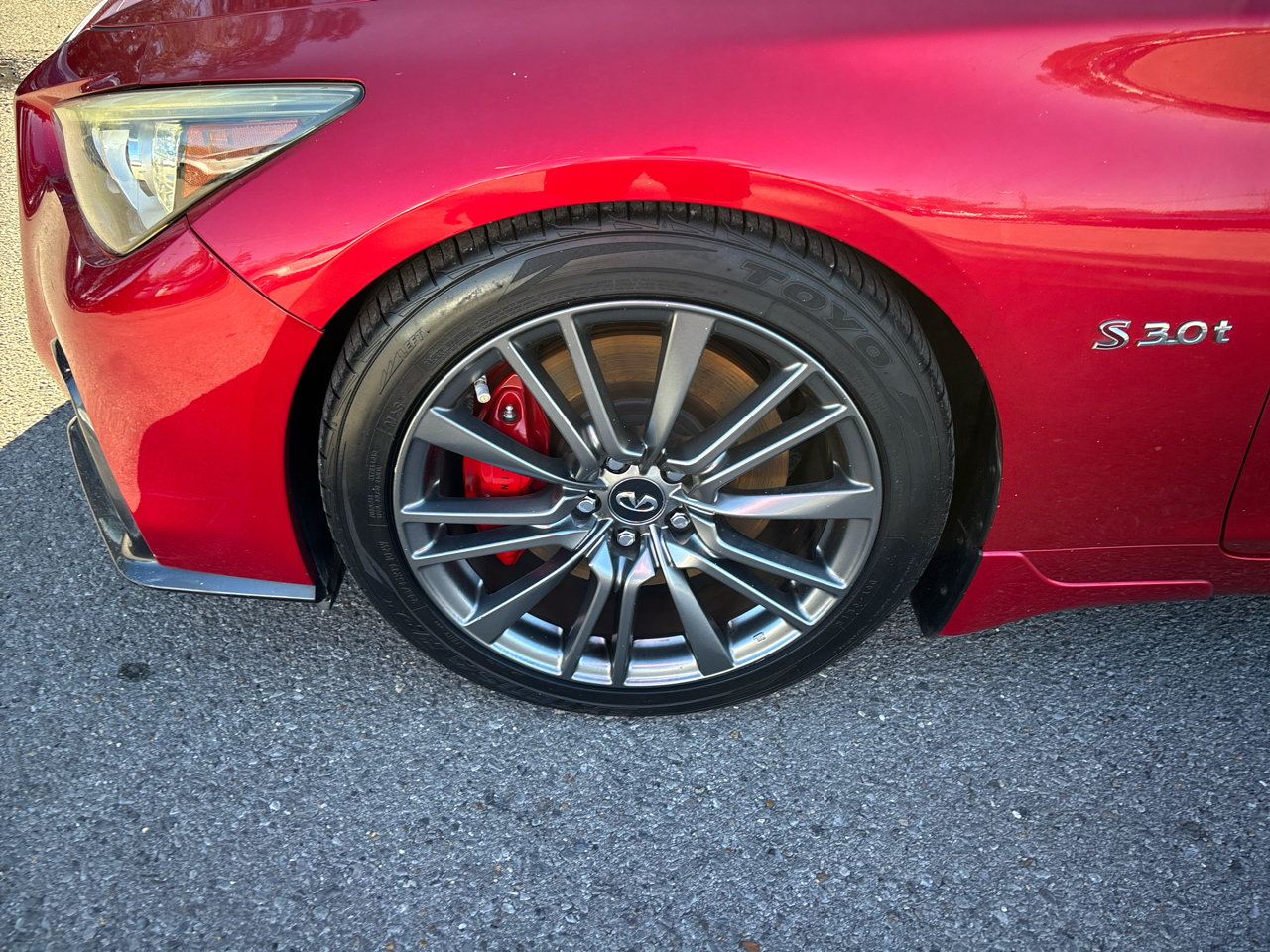 Infiniti Q50 Red Sport 400 2018