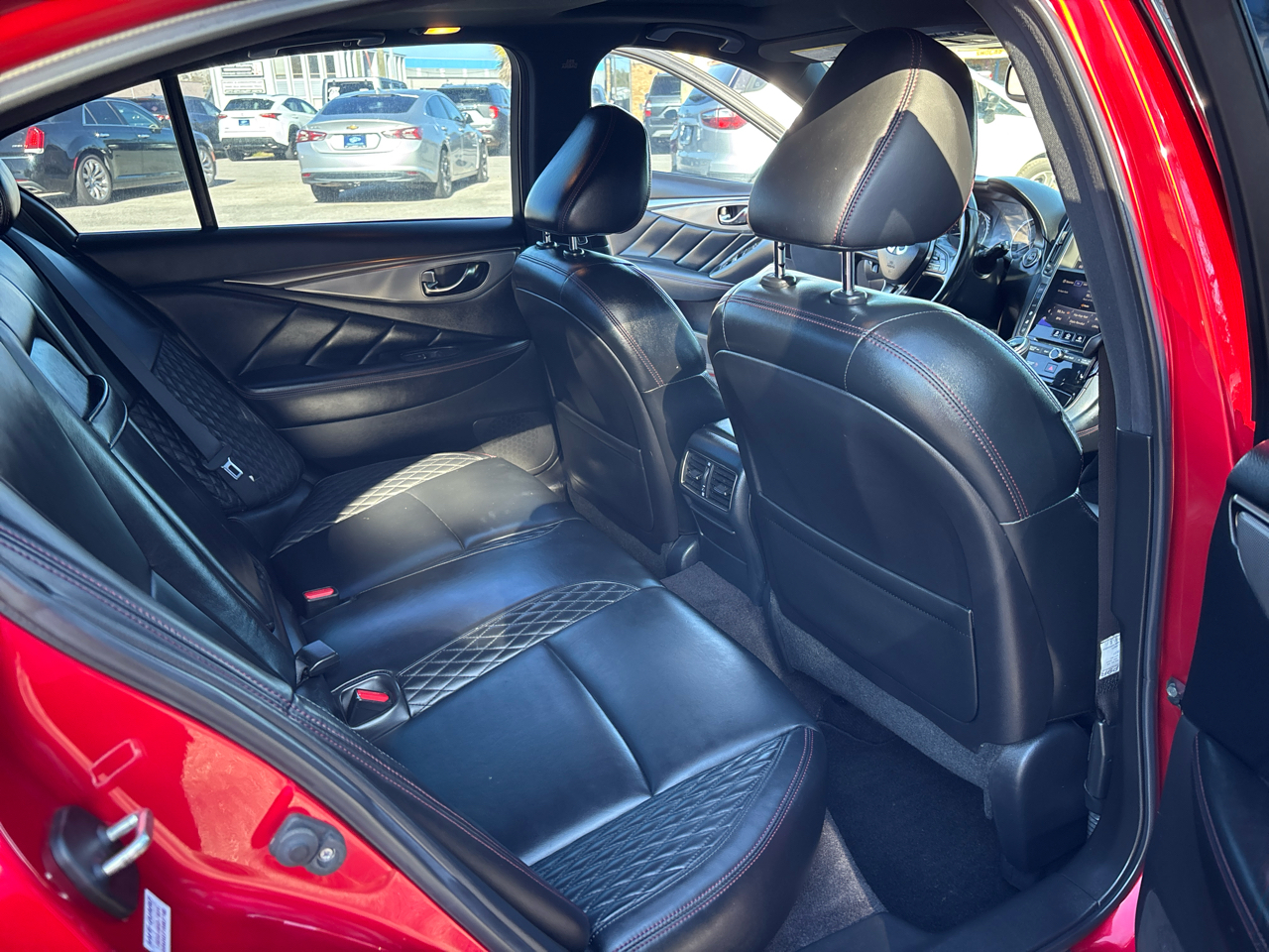 Infiniti Q50 Red Sport 400 2018