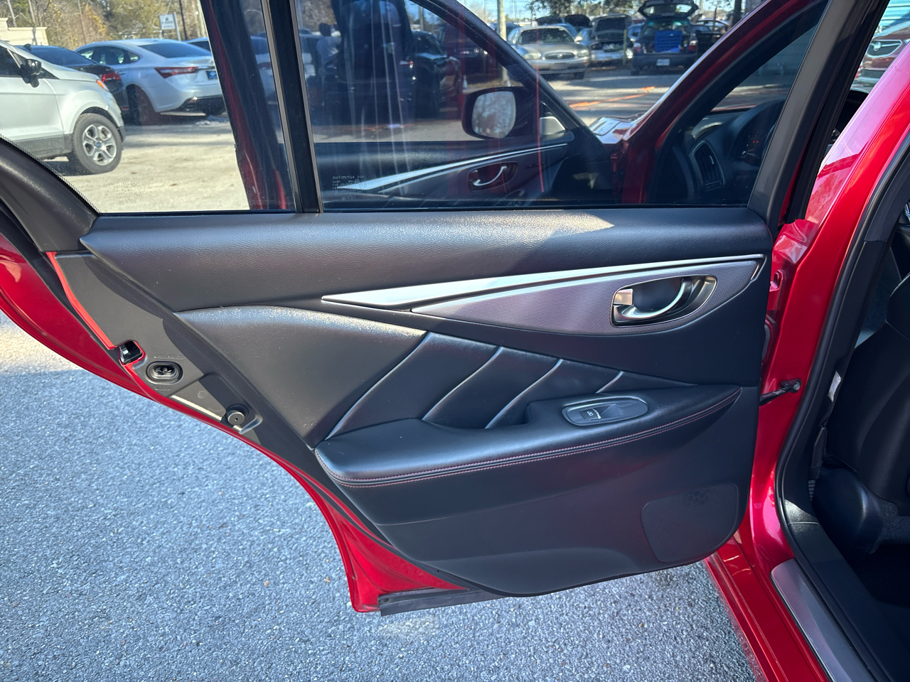 Infiniti Q50 Red Sport 400 2018