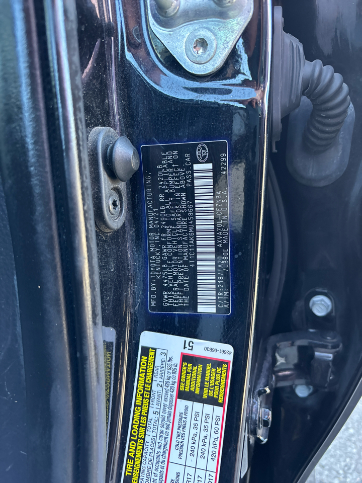 Toyota Camry LE 2021