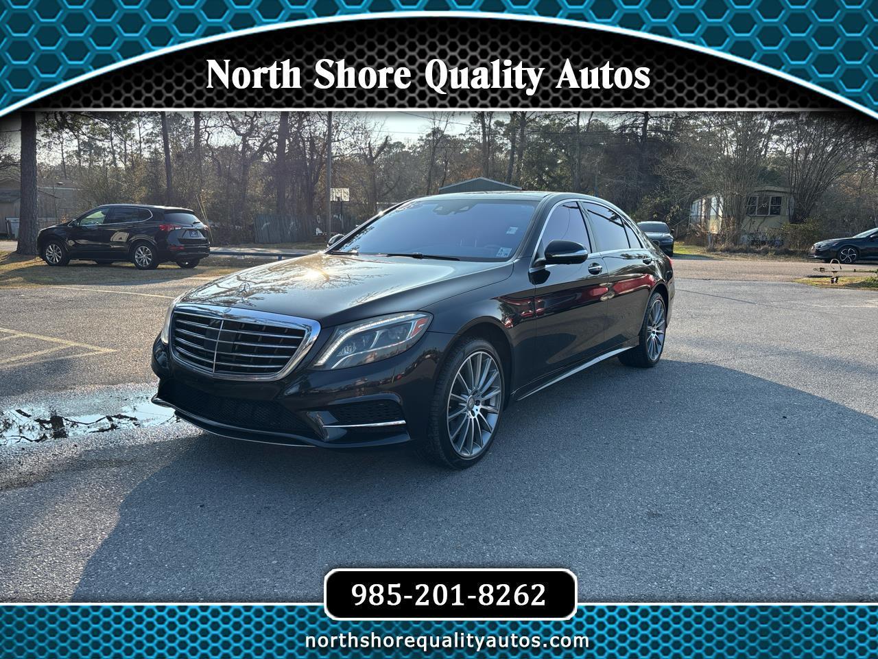 2015 Mercedes-Benz S-Class S550