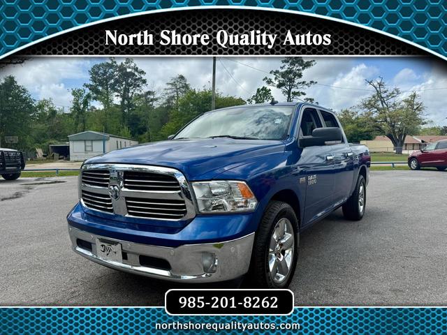 Blue 2016 RAM 1500 SLT Crew Cab RWD Pickup Truck 4X2 Automatic