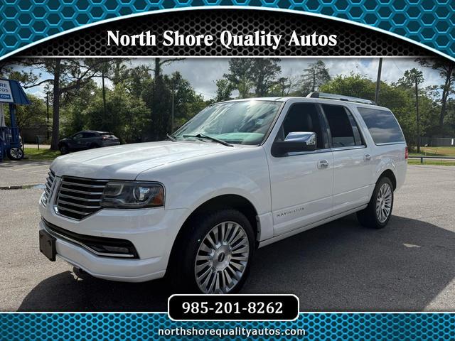 White 2016 Lincoln Navigator L Select RWD SUV / Crossover 4X2 Automatic