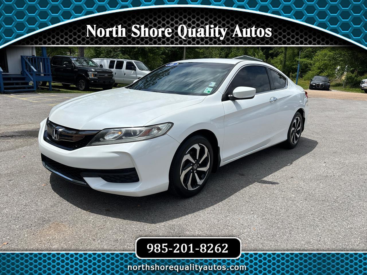 2016 Honda Accord LX-S Coupe CVT