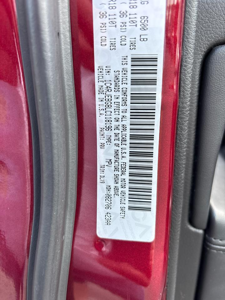 Jeep Grand Cherokee Limited 2WD 2020