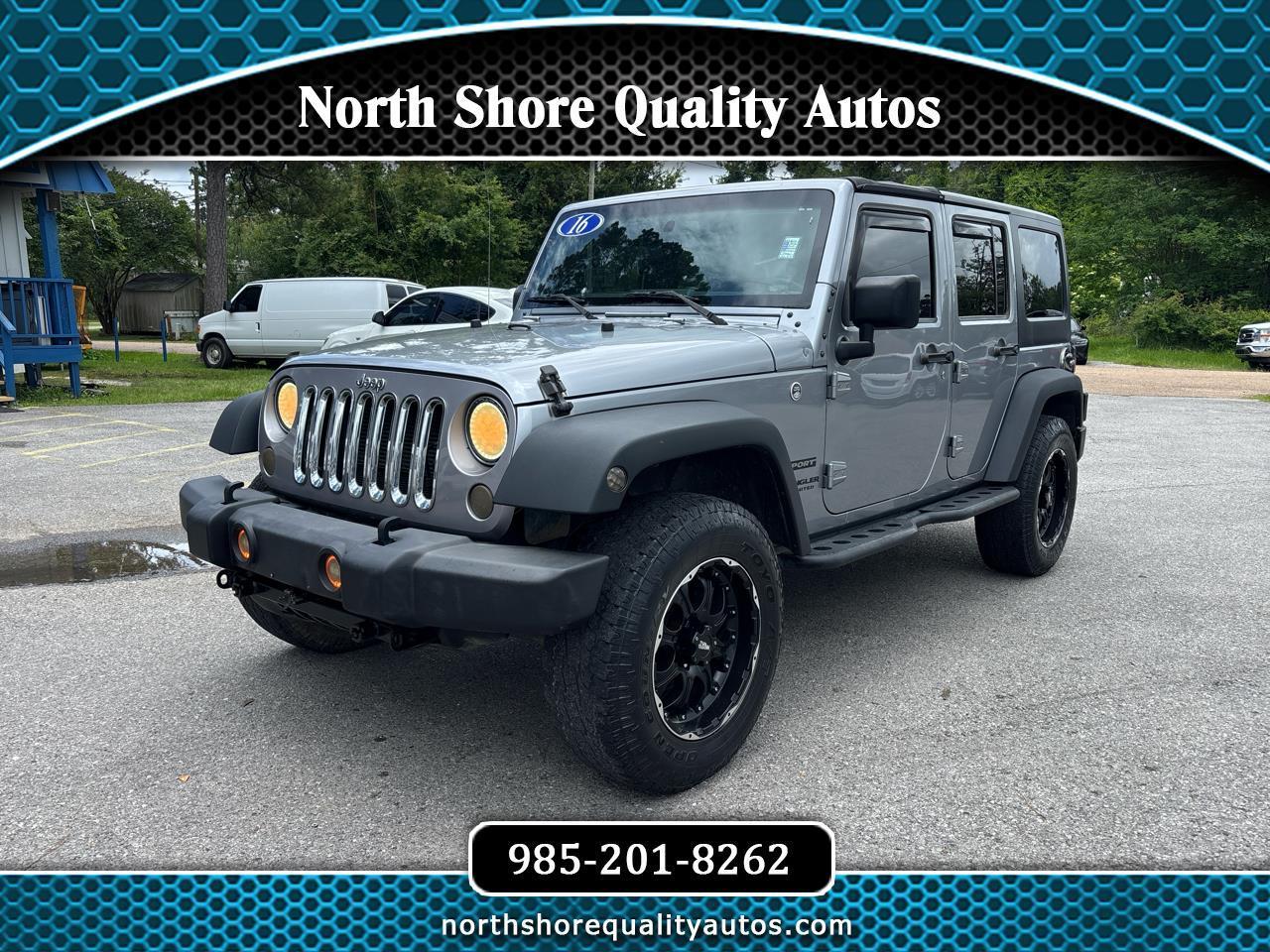 2016 Jeep Wrangler Unlimited Sport 4WD