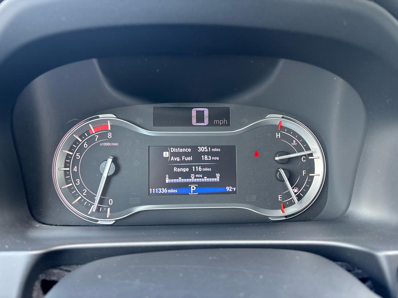 Honda Ridgeline RTL-T 2018