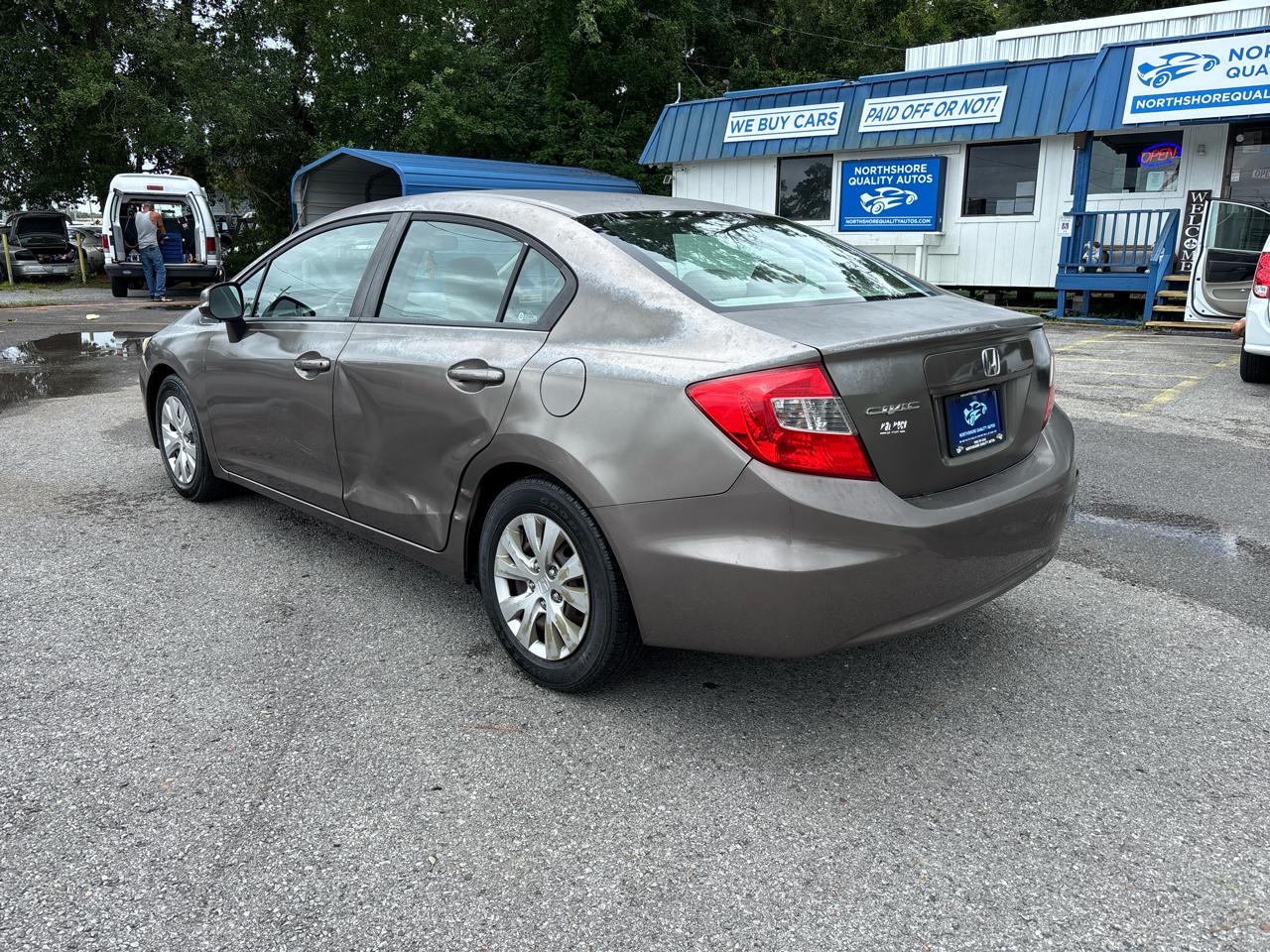 Honda Civic LX Sedan 5-Speed AT 2012
