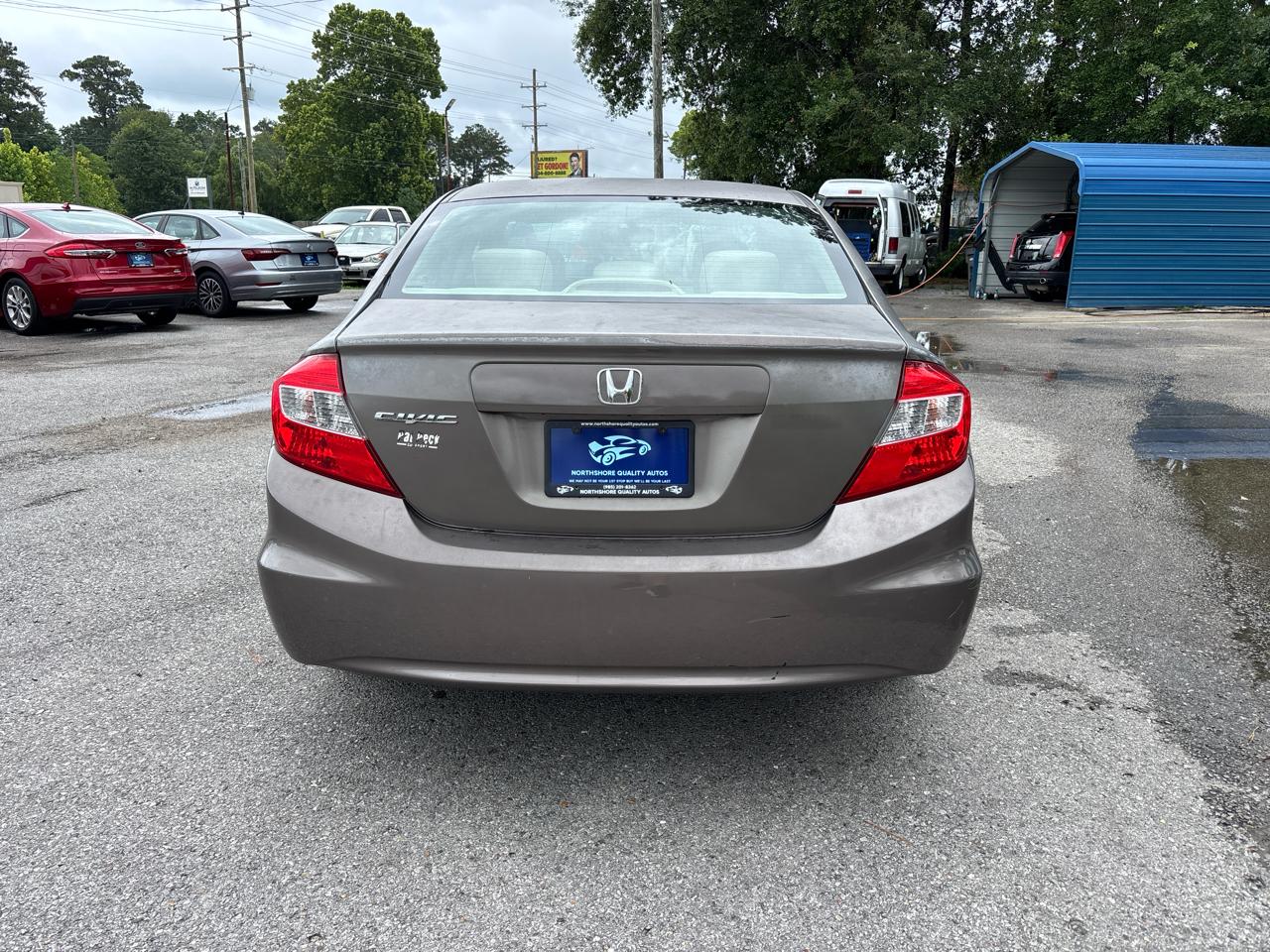 Honda Civic LX Sedan 5-Speed AT 2012