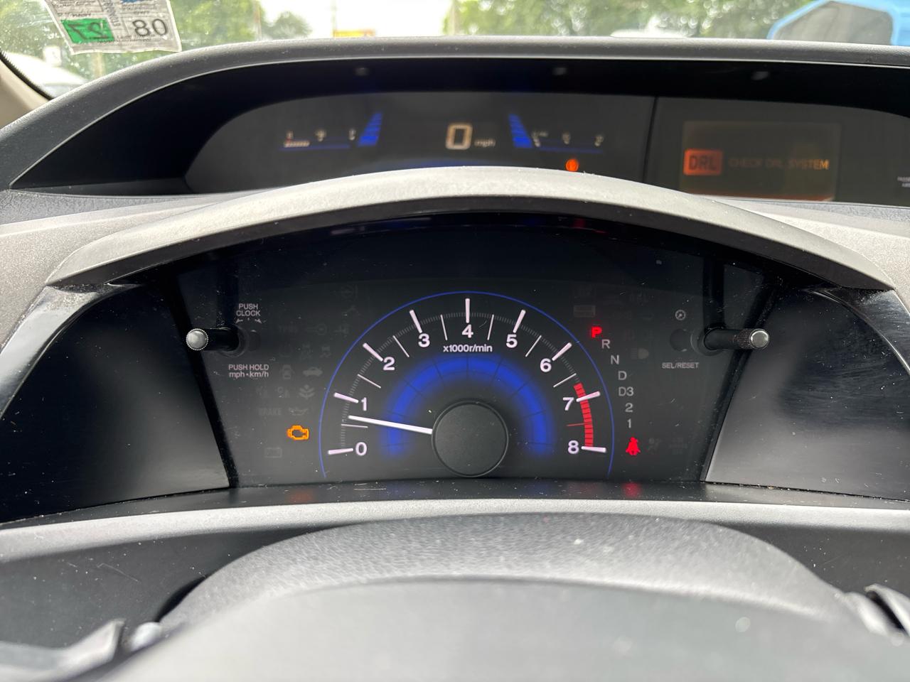 Honda Civic LX Sedan 5-Speed AT 2012