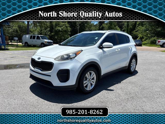 White 2018 Kia Sportage LX SUV / Crossover Front-Wheel Drive Automatic