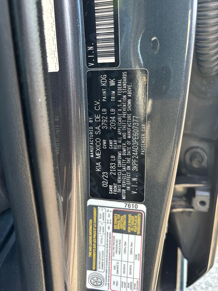 Kia Forte LXS 2023