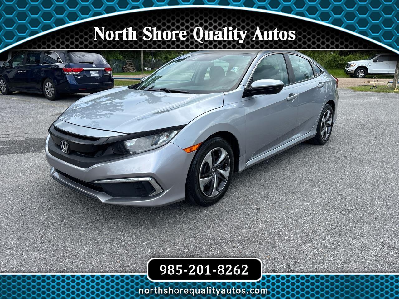2019 Honda Civic LX Honda Sensing Sedan CVT