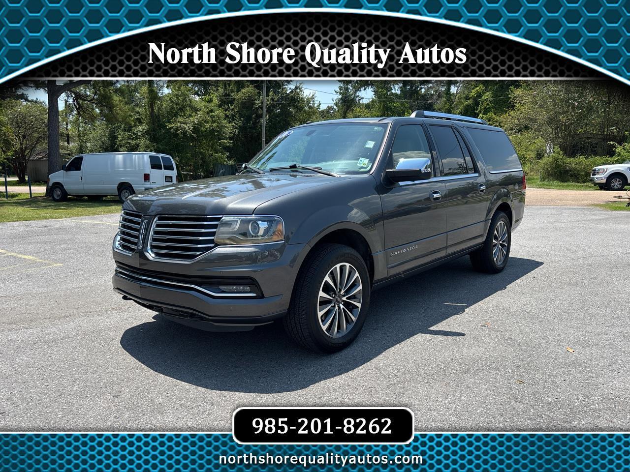 Gray 2016 Lincoln Navigator SUV / Crossover 4X2 Automatic