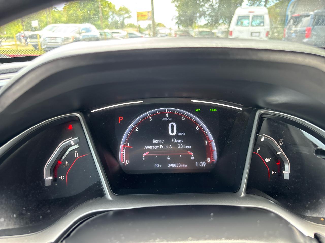 Honda Civic EX Honda Sensing Sedan CVT 2020