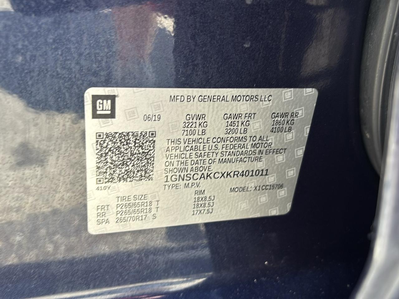 Chevrolet Tahoe LS 2WD 2019