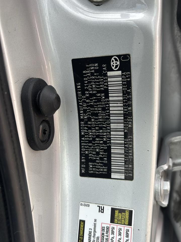 Toyota Corolla L CVT 2020