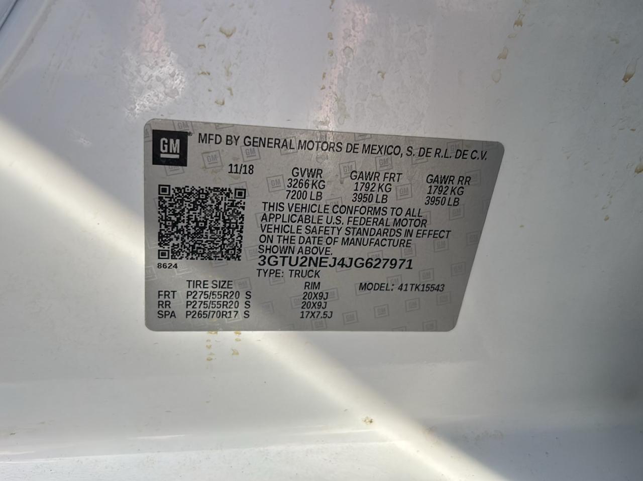 GMC Sierra 1500 SLT Crew Cab Short Box 4WD 2018