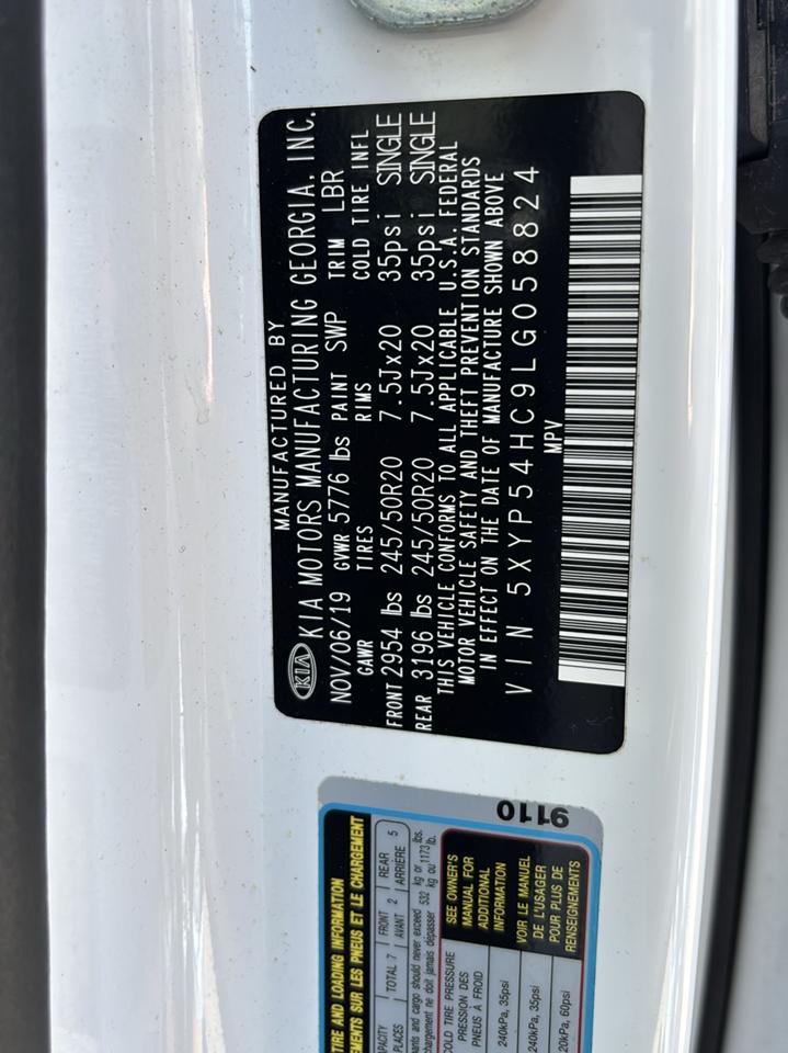 Kia Telluride SX 2020