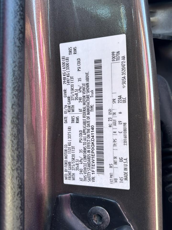 Ford F-150 XLT SuperCrew 5.5-ft. Bed 4WD 2016