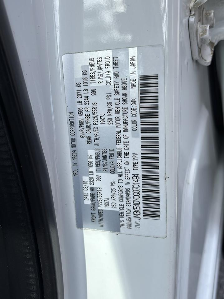Mazda CX-5 Grand Touring AWD 2016