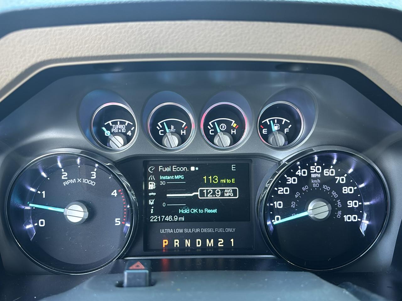 Ford F-250 SD Lariat Crew Cab 4WD 2012