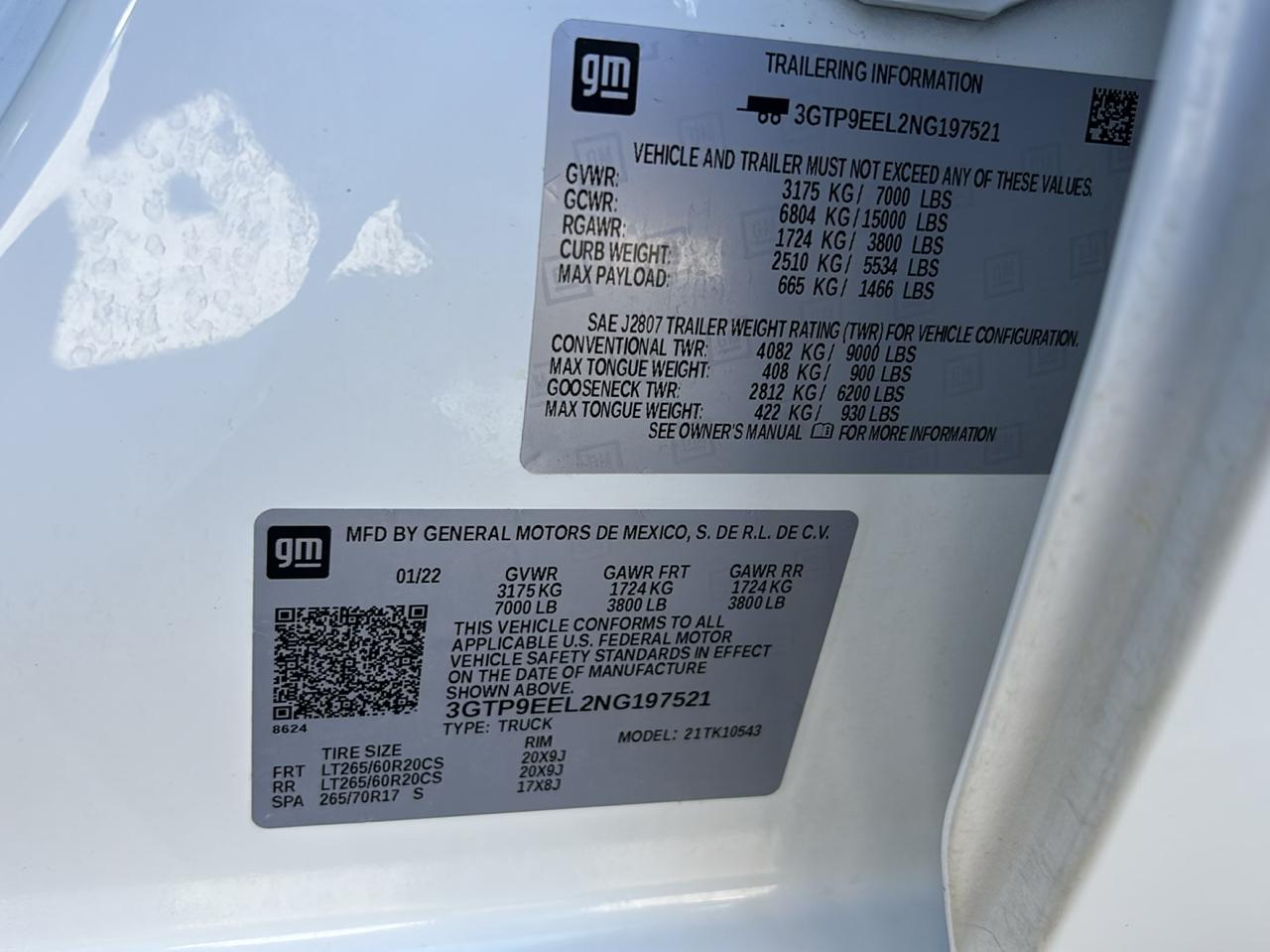 GMC Sierra 1500 Limited AT4 Crew Cab Short Box 4WD 2022