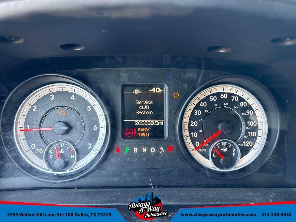 RAM 1500 Tradesman Crew Cab SWB 4WD 2013