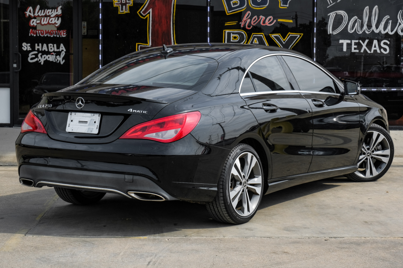Mercedes-Benz CLA-Class CLA250 4MATIC 2018 Mercedes-Benz CLA-Class CLA250 4MATIC 2018