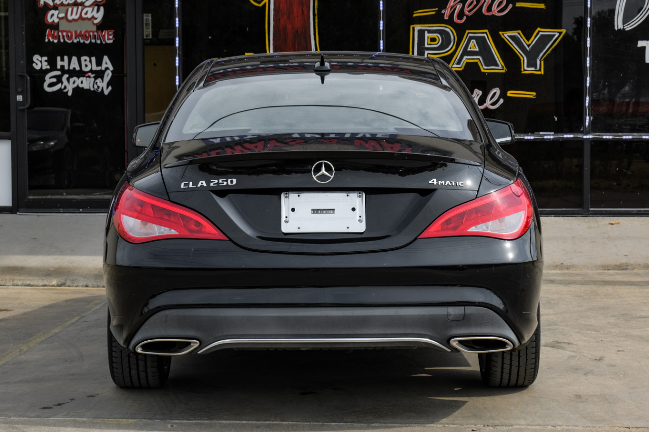 Mercedes-Benz CLA-Class CLA250 4MATIC 2018 Mercedes-Benz CLA-Class CLA250 4MATIC 2018